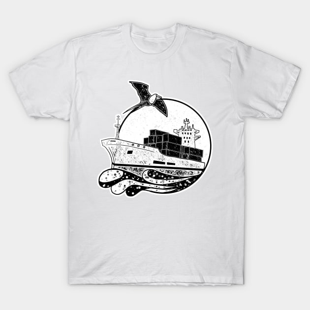 Cargo Ship T-Shirt by AquaDuelist